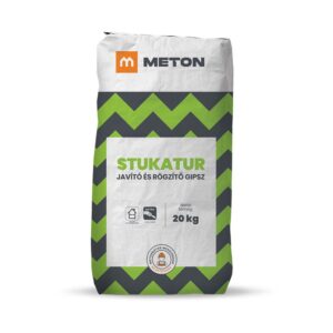 Meton STUKATUR stukatúr gipsz 20 kg papírzsák