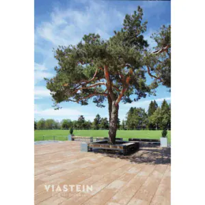 Viastein Folio Fino teraszburkoló lap 4,2 cm, mokka árnyalt