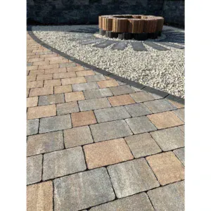 Viastein Pulito Trio térkő 5 cm – lerakott térburkolat