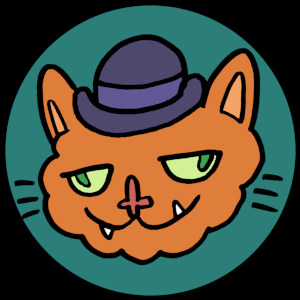 cat wearing hat