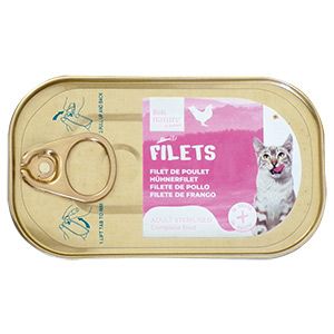 BUBI NATURE CAT FILETS STERILIZED POLLO 12×85 g