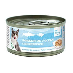 BUBI NATURE CAT PESCADO DEL OCEANO 24×70 g
