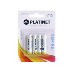 Baterije Platinet PMBLR034B LR3 AAA blister 4