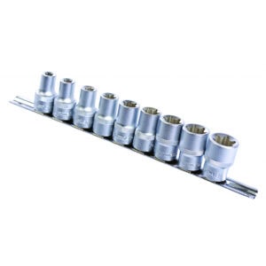 Gedore set 1/2 9 kom 10-24mm Torex 330150