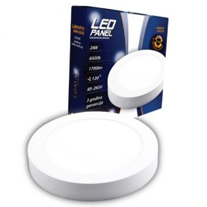 Led panel Lumax LUMNPO-24W-6500K nad okrugli