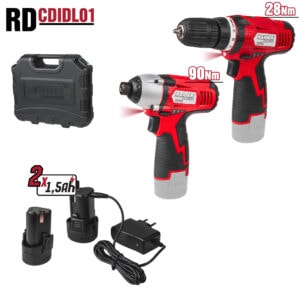 Aku.bušilica RD-CDIDL01 set 2 kom 12V 030158