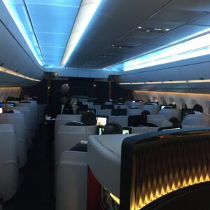 Qatar Airways A350 Business Class von Doha nach Frankfurt