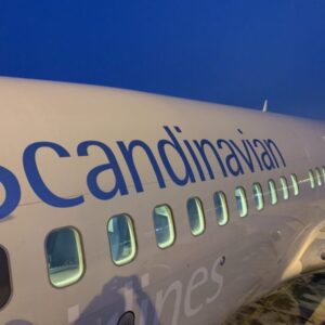 SAS Flug von Tromsø nach Oslo