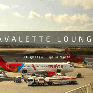 Lavalette Lounge am Flughafen Luqa in Malta