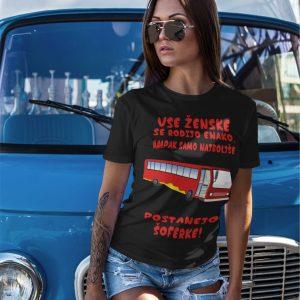 Majica - Najboljše ženske postanejo avtobusne šoferke