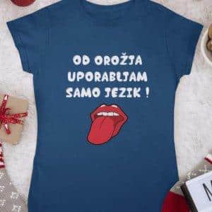 Od Orožja Uporabljam Samo Jezik