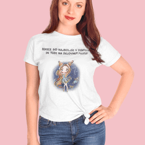 Majica Bikica Je Najboljša V Postelji in Tudi Na Delovnem Mestu