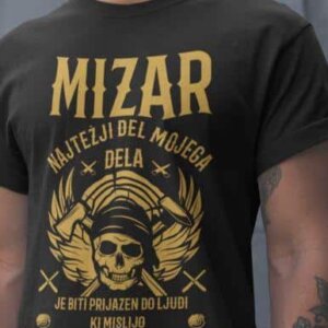 Majica Najtežji Del Mojega Dela Mizar
