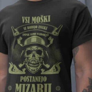 Majica Najboljši Postanejo Mizarji