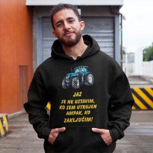 Kapucar Traktor Jaz Se Ne Ustavim Ko Sem Utrujen