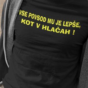 Majica - Vse povsod mu je lepše kot v hlačah