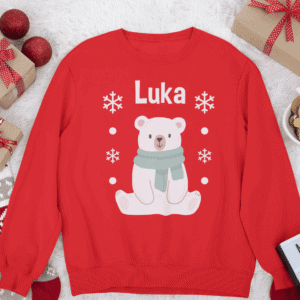 Božični Medved + IME [po želji]