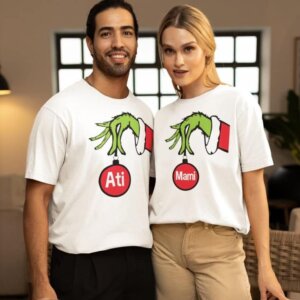 Majica Za Par Grinch roka