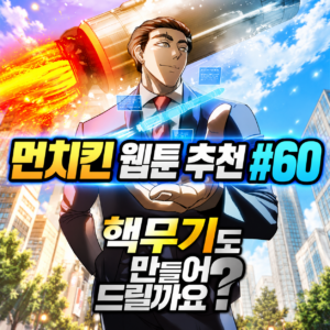 먼치킨 웹툰 추천 #60｜핵무기도 만들어 드릴까요? | 미래 군사기술을 손에 넣다