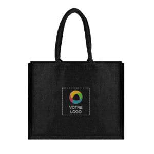 Sac fourre-tout classique en jute