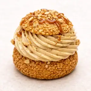 Choux Caramel Cacahuète