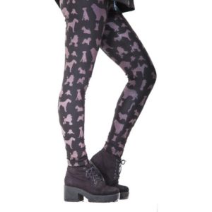 Top to Tail legging met hondenprint
