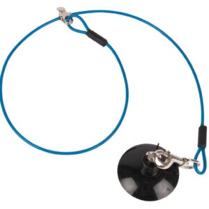 Zuignap met blauwe kabel Groom-X