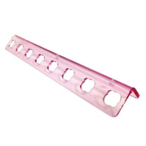 Scharenhouder wand roze