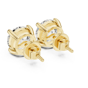 Classic Round D Earrings