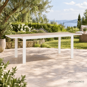 TAVOLO AL.BELMAR 160-240X100 VAPOR YK15
