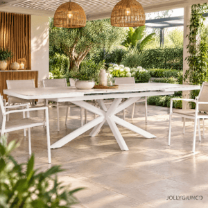TAVOLO ALL.PASCAL 200-260X100 BIA JX11
