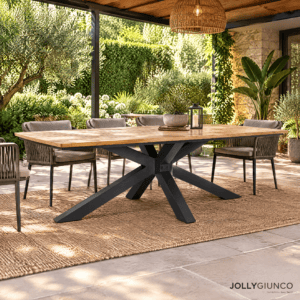 TAVOLO ZELMAR 260X118 ANTRAC. YK13/NAT