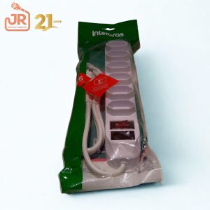 Filtro de Linha Profissional com 6 Tomadas e Proteção contra Surtos