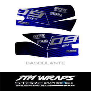 ADHESIVO BASCULANTE blue MT09 SP