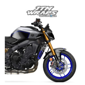 adhesivo tapa radiador yamaha mt09  black-blue SP