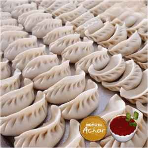 Chicken Momo with Achar