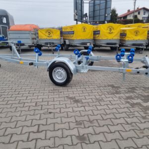 Przyczepa podłodziowa lekka  ”ROLOKOWA 530” 2 x poczwórna ,  4 x podwójne