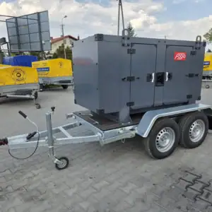 Przyczepa pod AGREGAT  dwie osie 250×120 (Rama) Uniwersalna