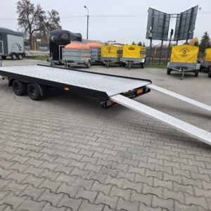 Laweta samochodowa pełna 100% alu. niska pod sportowe auta 500×210  OKAZJA