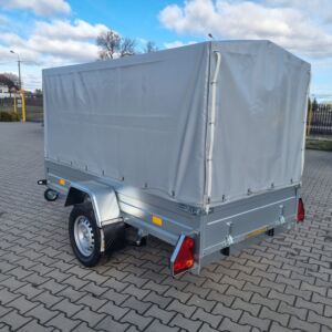 Przyczepa lekka z Plandeką  Srebrną Resor A750/E2  265x125x130