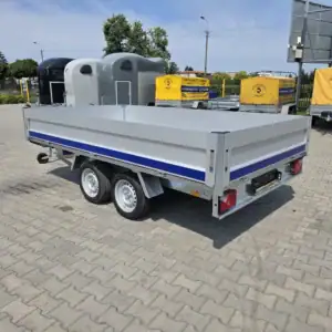 Przyczepa  CONDOR II KamCzepka KK12-22 PLATFORMA + BURTA  330×180 UNIWERSALNA