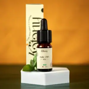 HUILE CBD MENTHE Huile de CBD 10% - Menthe - 10 ml