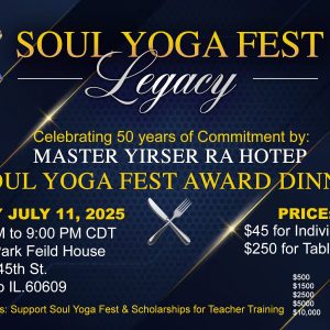 Soul Yoga Fest Legacy Award Dinner 2025
