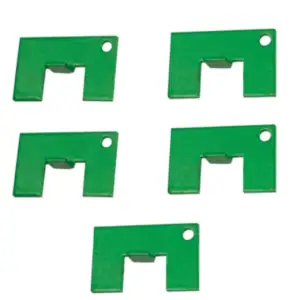 Dent Fix EZ TAB 5pc Plastic Tabs - Green 1/4"