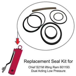 Replacement Chief S21M Frame Machine lift Ram Seal Kit - Dual Acting