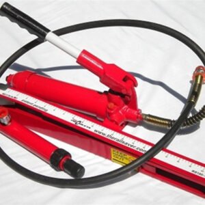 The Rail Saver RS120-16AK - with Pump, 6' Hose, Ram, and Accessory Kit, Case & Wall Bracket