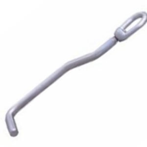 Mo-Clamp 3140 Large Round Nose Sheet Metal Hook, Swivel