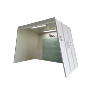 OPEN FRONT PAINT BOOTH
