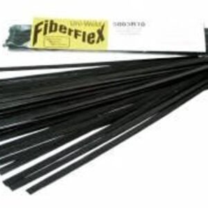 Polyvance R10-04-03-BK Fiberflex Round Rod, 30'
