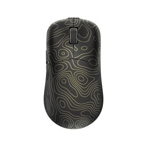Mouse White Shark Gaming Wireless Aero 10000dpi RGB Black/Gold